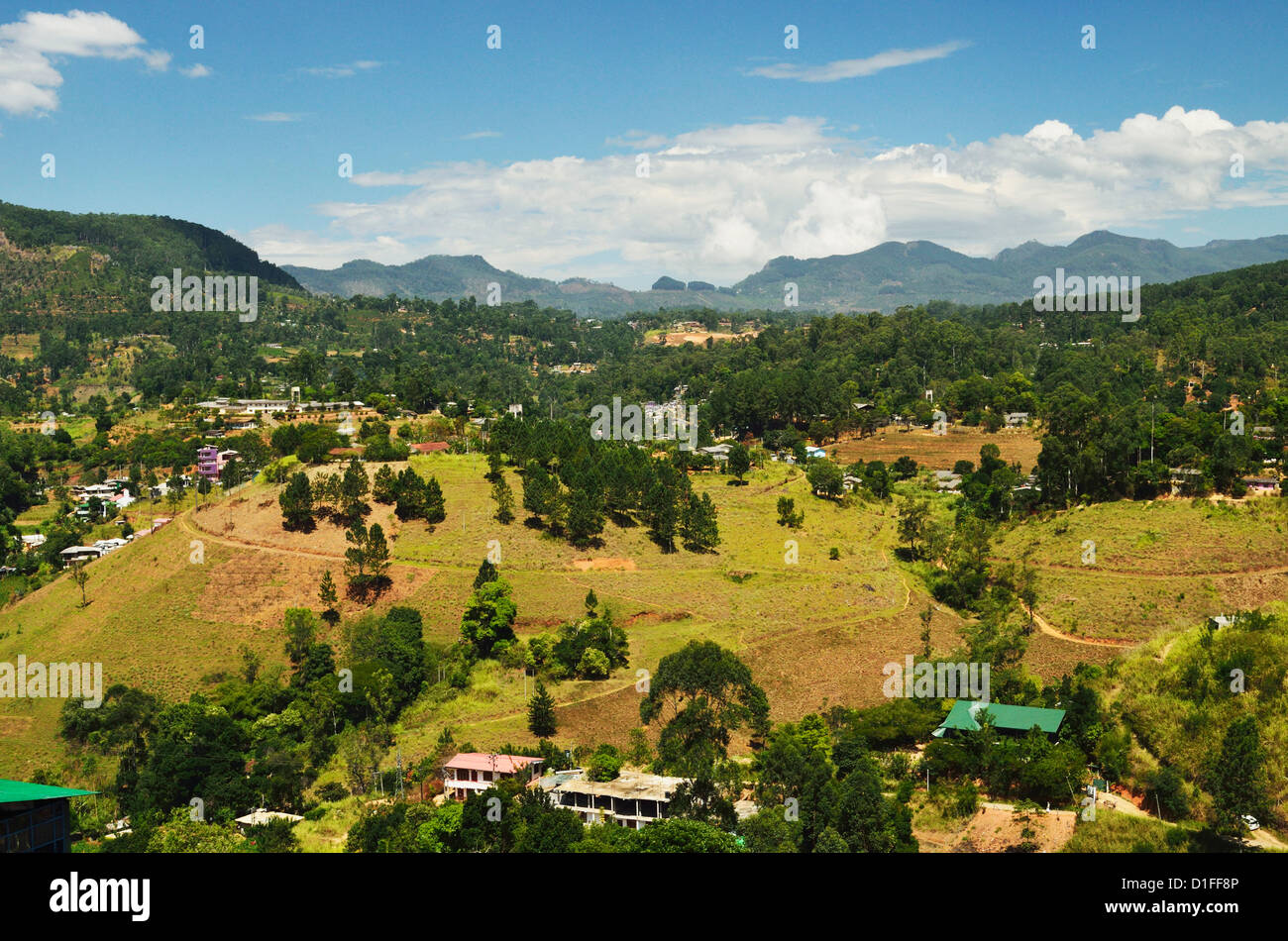 Central Highlands, Sri Lanka, Asia Stock Photo