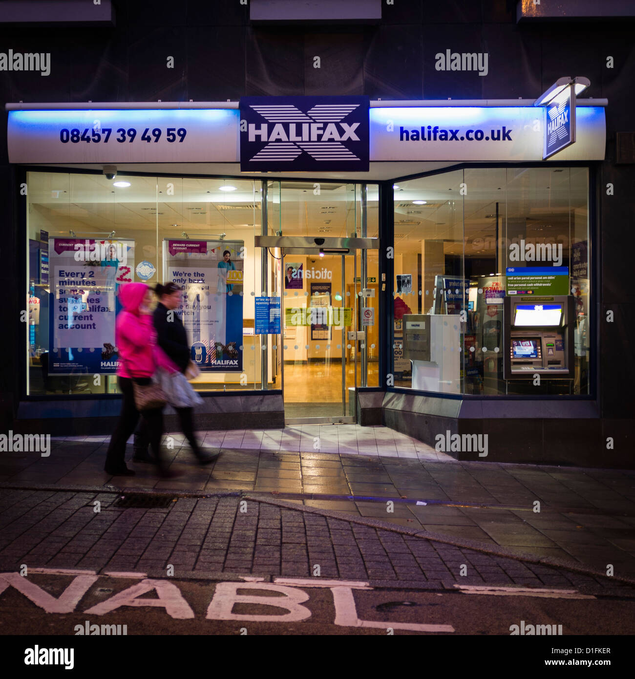 Halifax building society bank UK Stock Photo Alamy