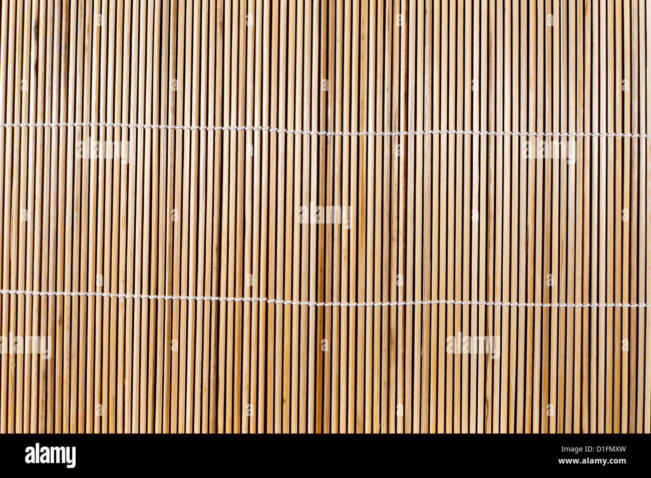 Thin wooden wall background with stripes pattern Stock Photo
