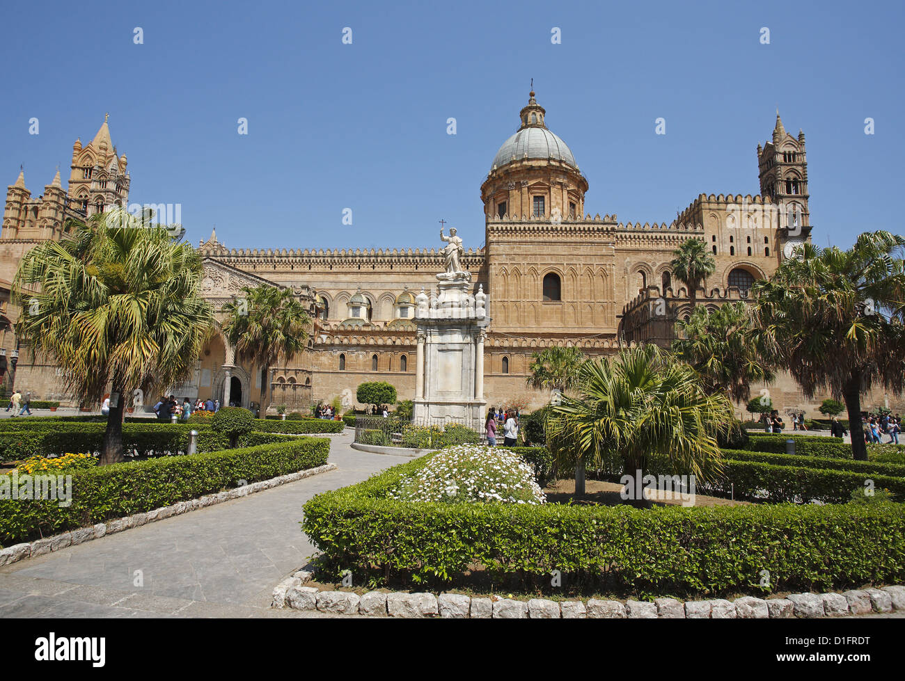 The Cathedral of Palermo, Palermo, Italy Stock Photo