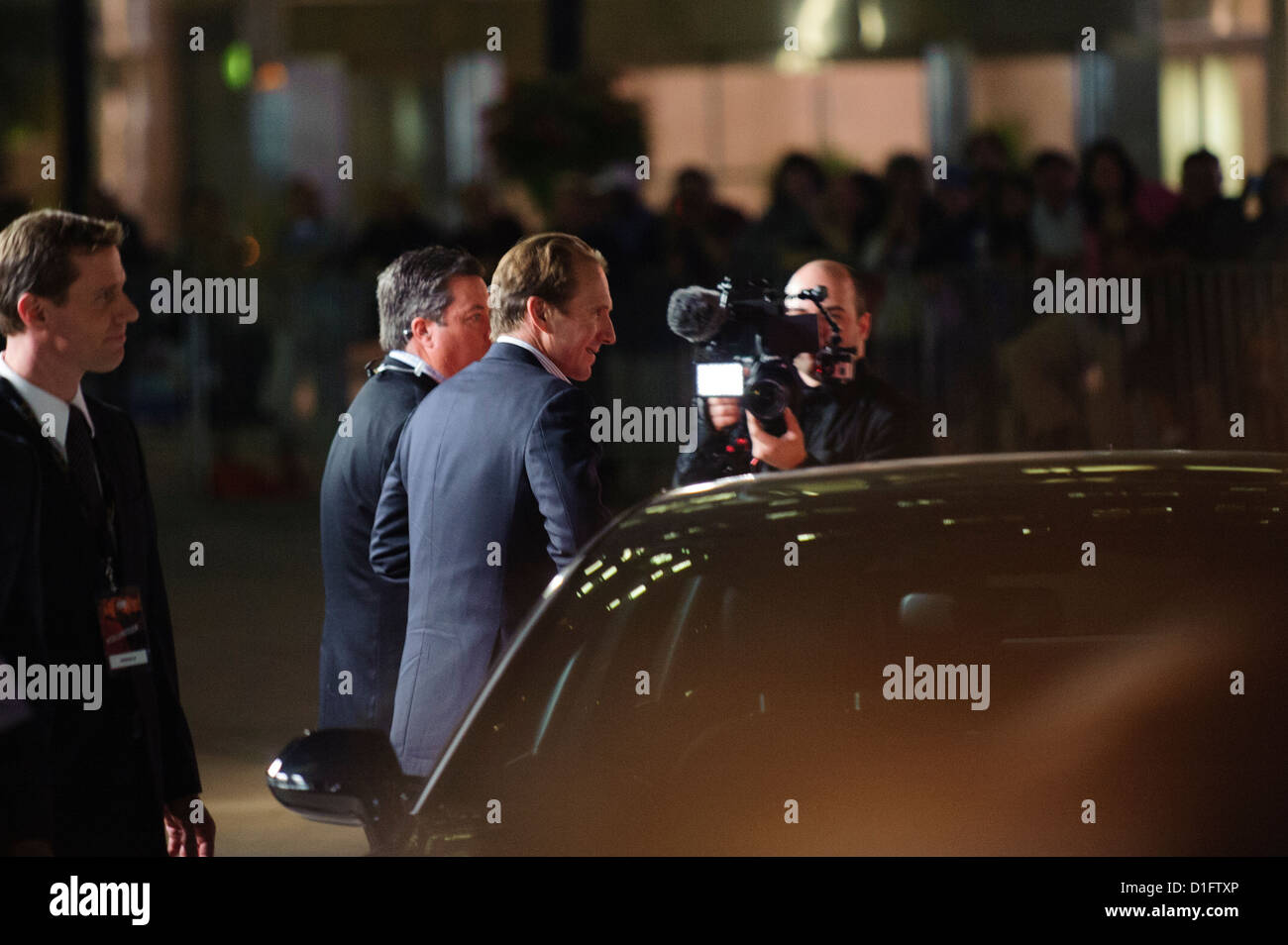 Actor Ralph Fiennes arrive for the screening of 'Great Expectations' at the Toronto International Film Festival Stock Photo