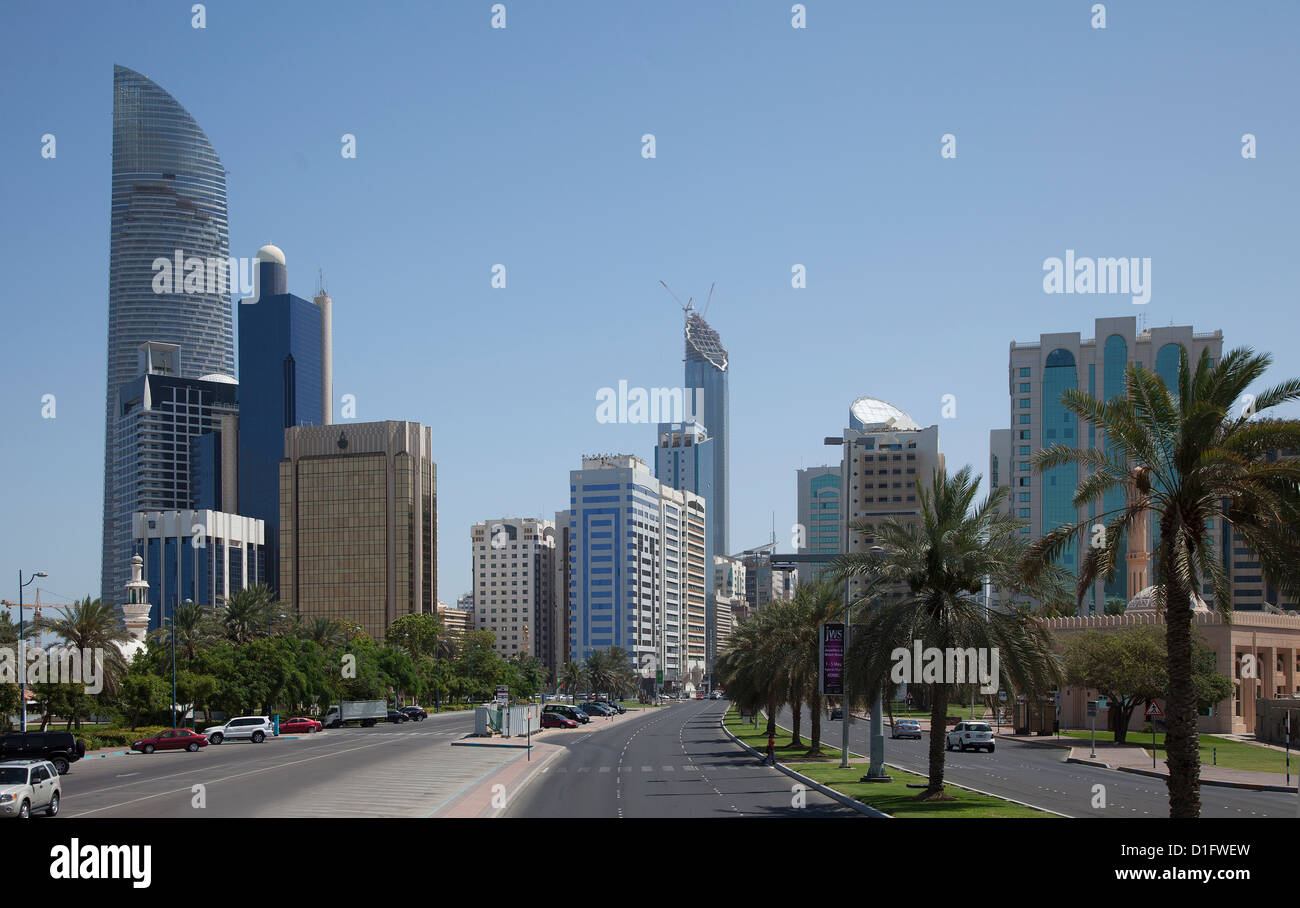 Abu Dhabi, United Arab Emirates, Middle East Stock Photo Alamy