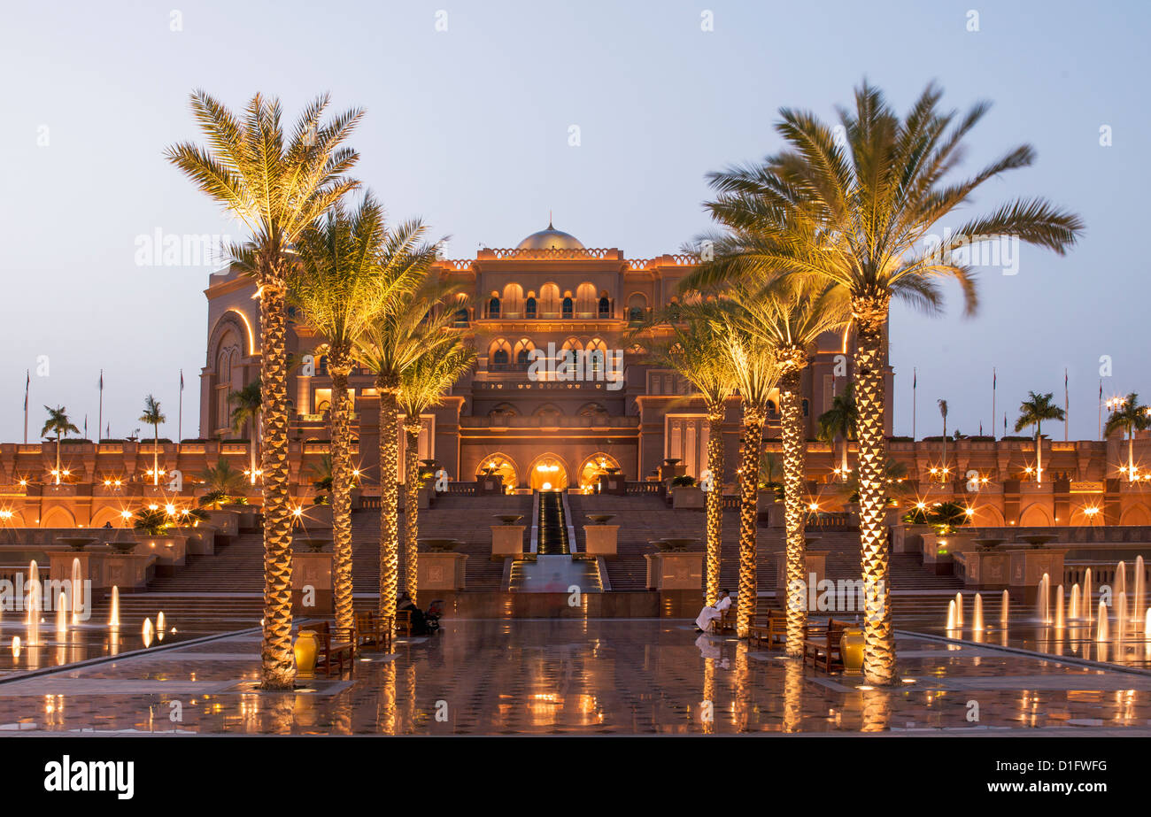 Emirates Palace Hotel, Abu Dhabi, United Arab Emirates, Middle East