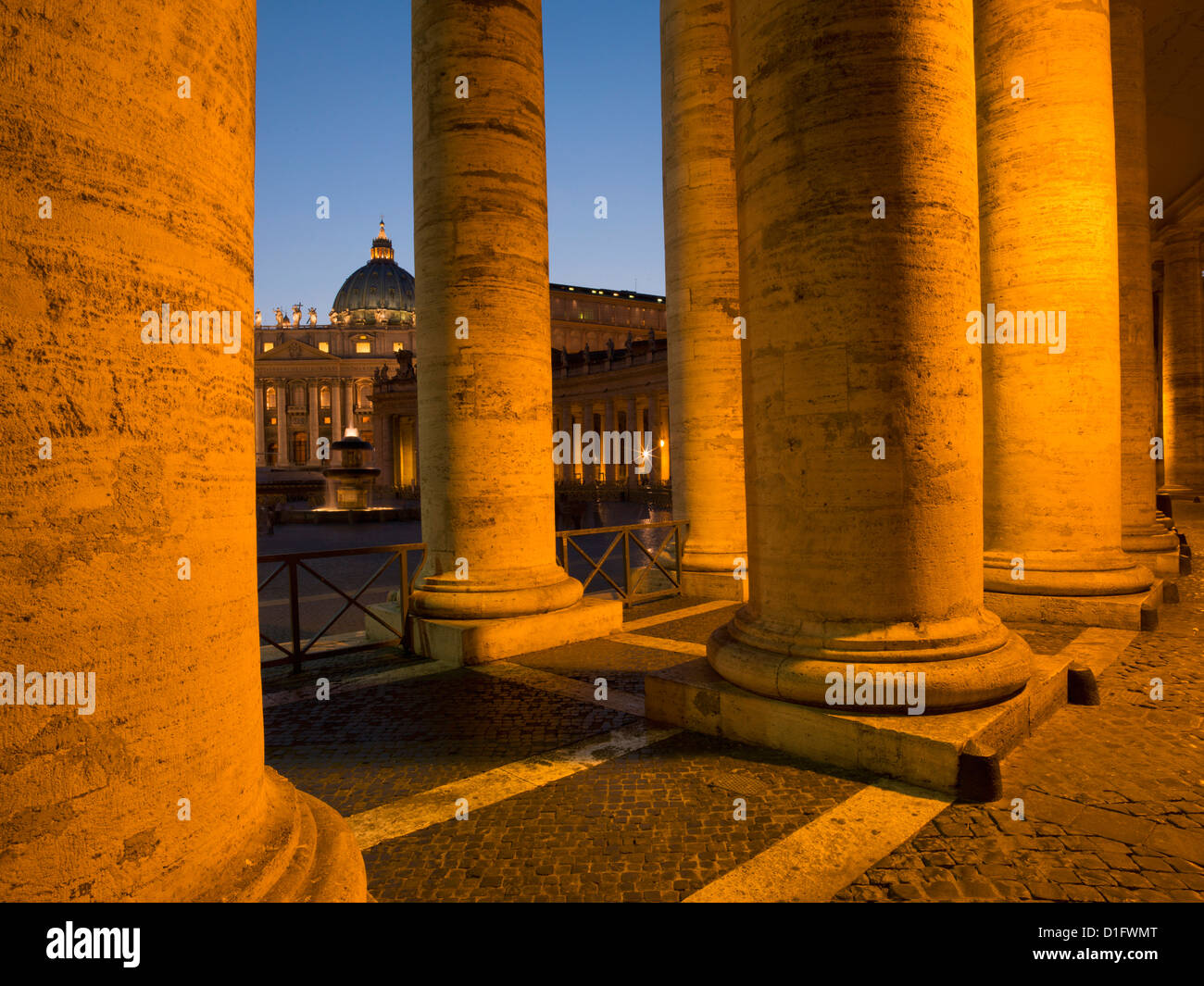 St. Peter's Basilica, Vatican, Rome, Lazio, Italy, Europe Stock Photo