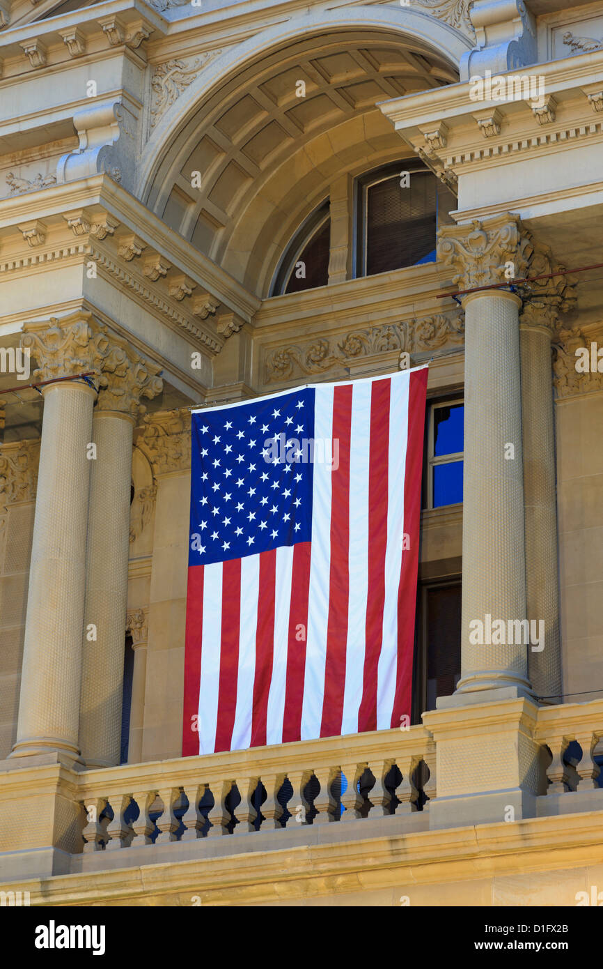 State Capitol, Cheyenne, Wyoming, United States of America, North America Stock Photo