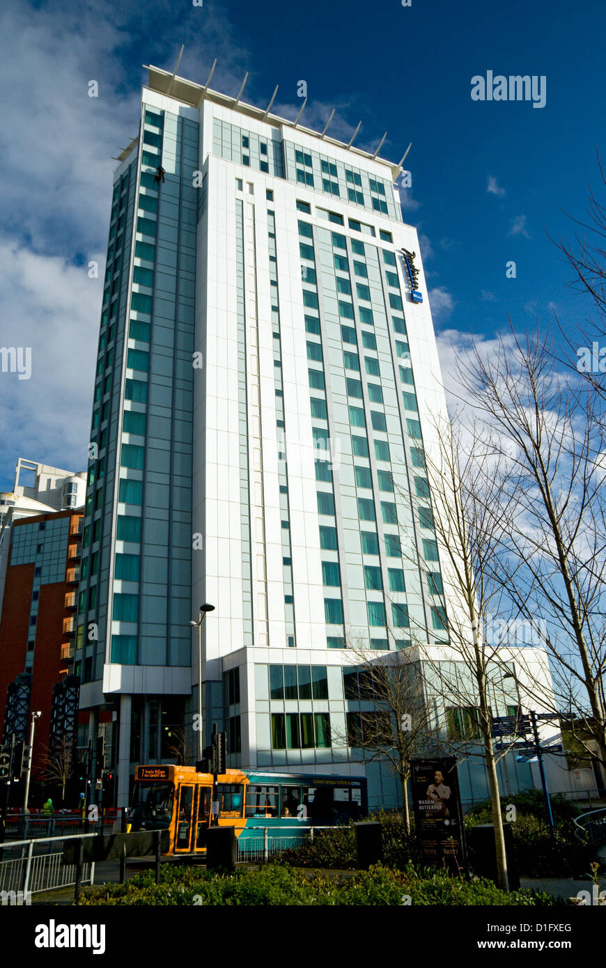 Radisson Blu hotel, Cardiff city centre, Cardiff, Wales. Stock Photo