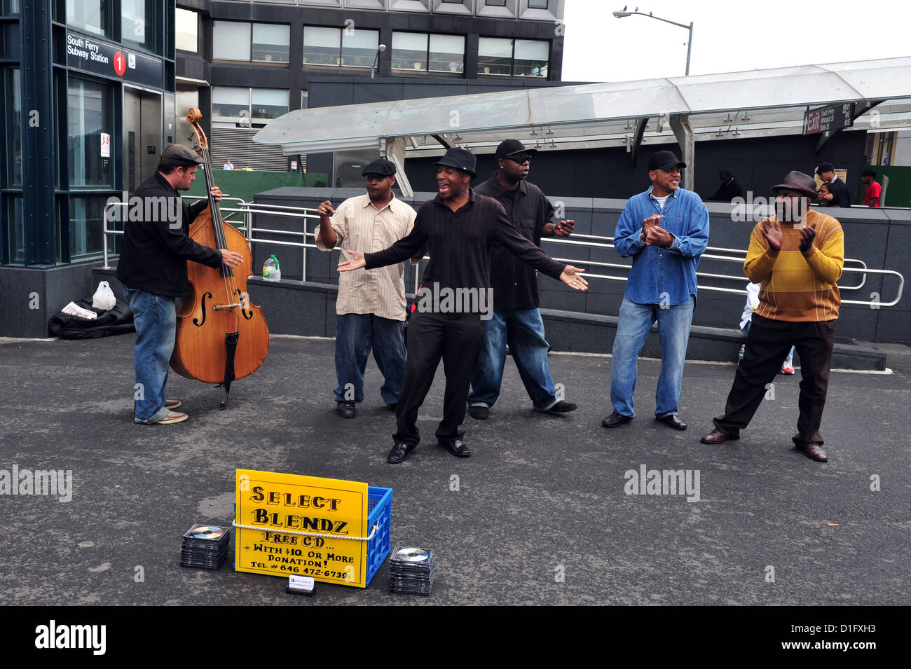 African American Street Musician High Resolution Stock Photography and