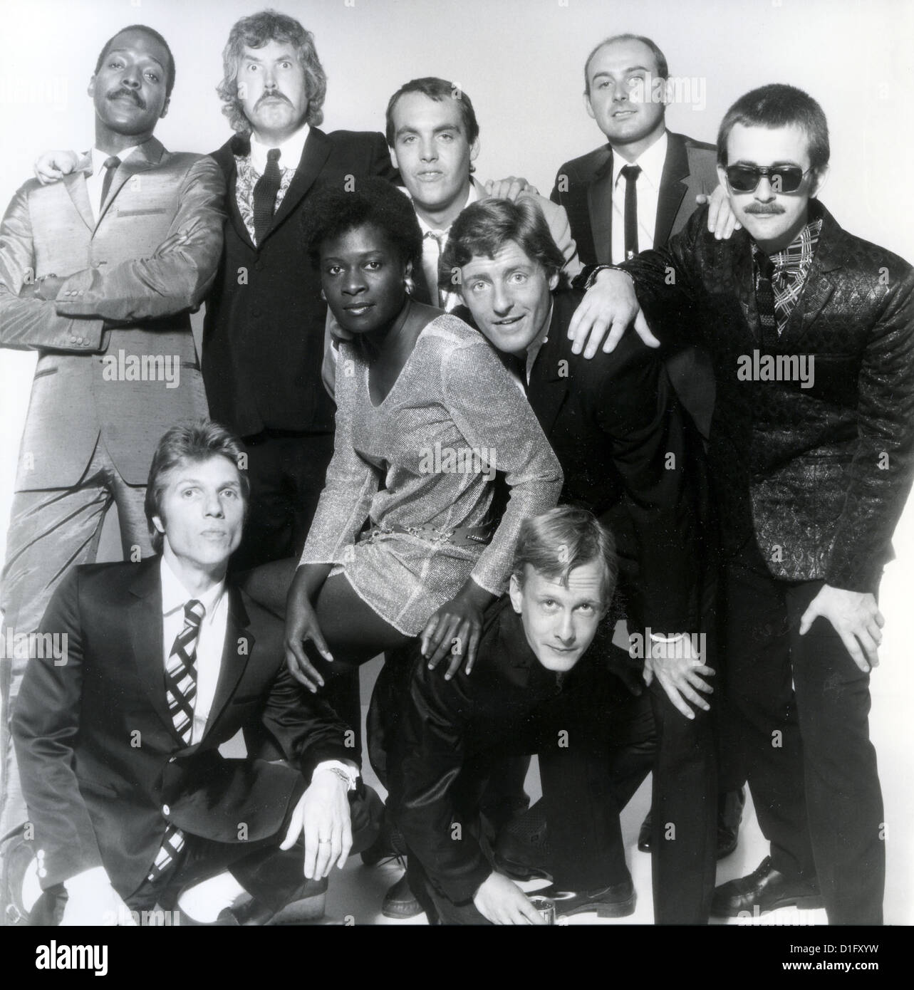 DARTS Promotional photo of UK doowop group about 1978 Stock Photo Alamy