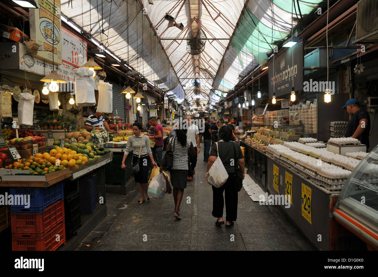 Israel, West Jerusalem Machane Yehuda market Stock Photo