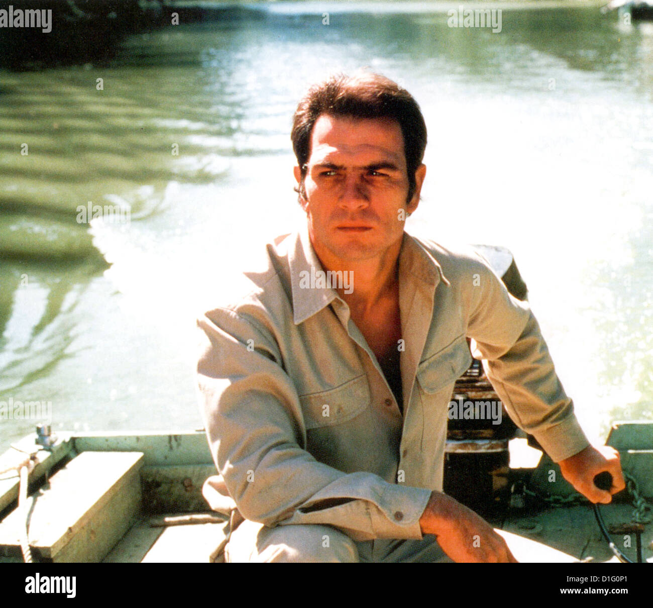 THE RIVER RAT 1984 Paramount film with Tommy Lee Jones Stock Photo