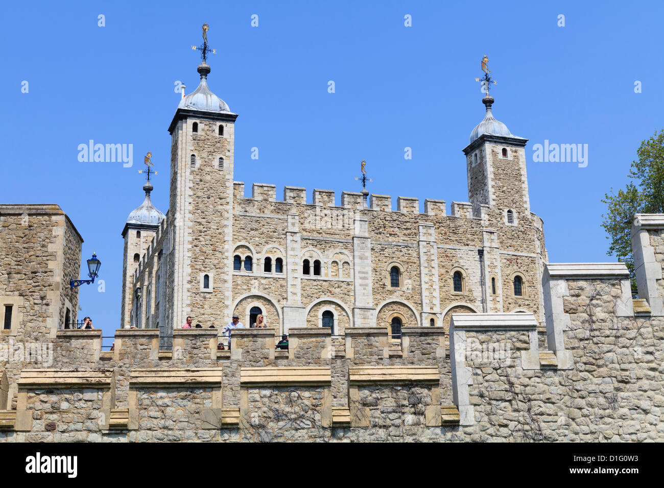 The White Tower, Tower of London, UNESCO World Heritage Site, London, England, United Kingdom, Europe Stock Photo