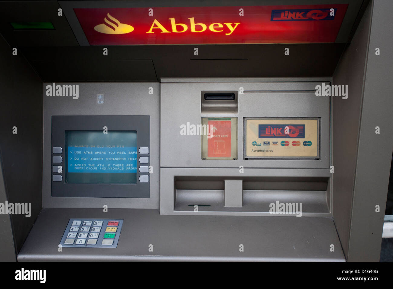 Abbey National bank bank building society Stock Photo Alamy