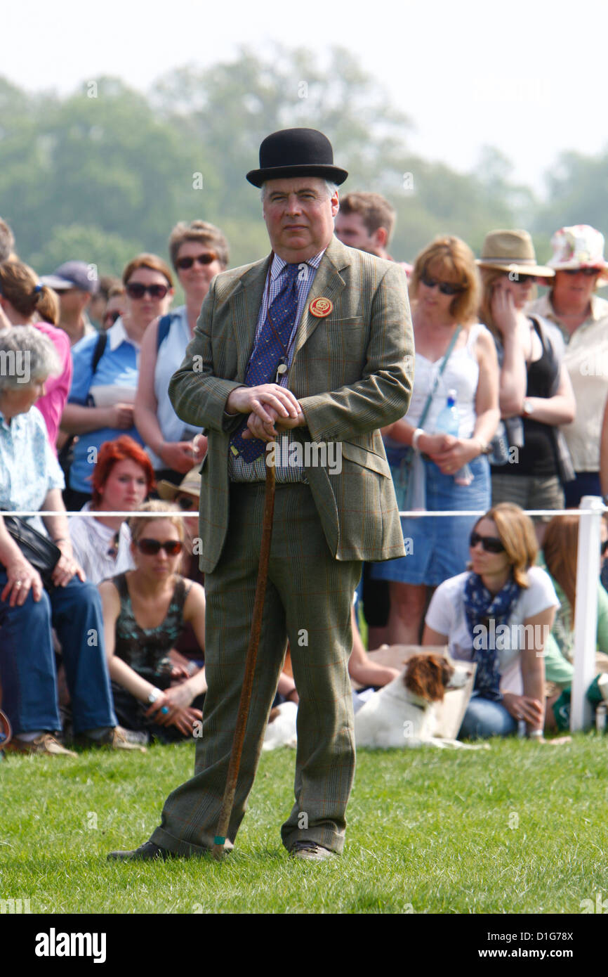 24.04.2011 Judge at Equestrian - Badminton Horse Trials - Cross Country Credit James Galvin / Alamy Stock Photo