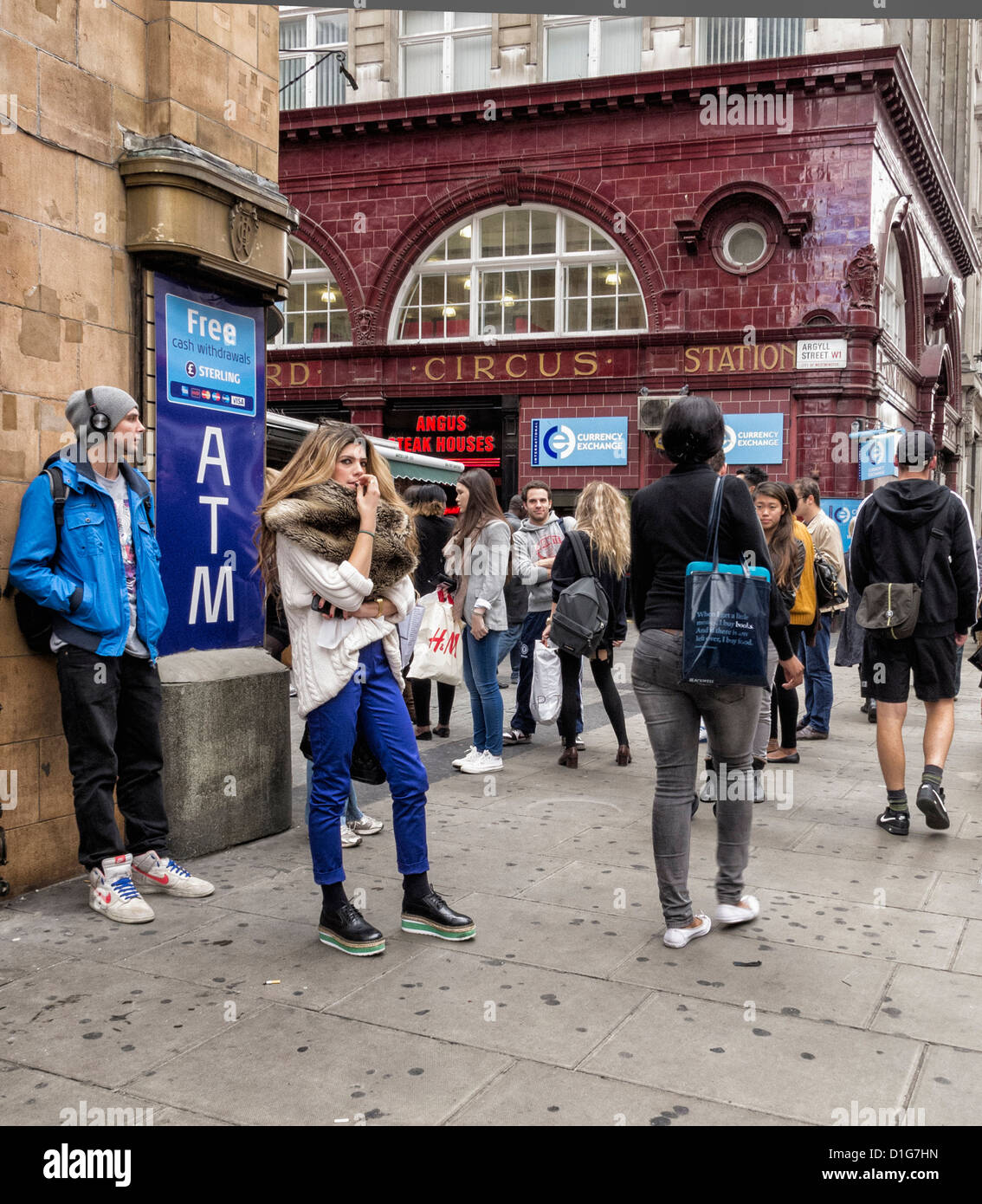 Oxford street tube hires stock photography and images Alamy