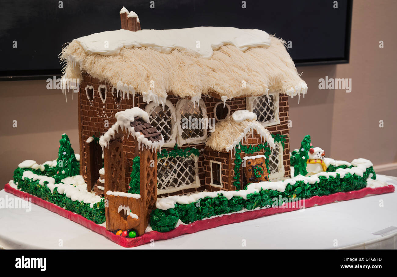 Gingerbread house Stock Photo