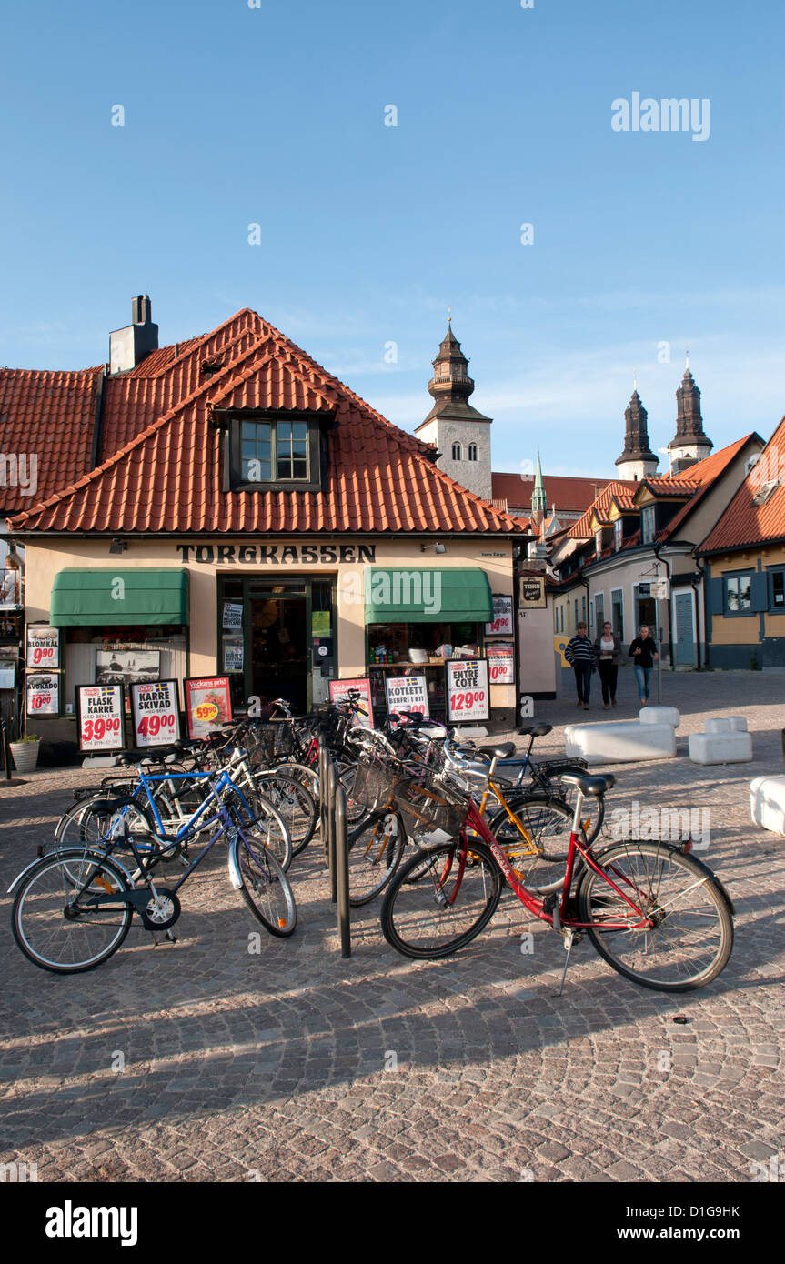 Visby Square Torgkassen hi-res stock photography and images - Alamy