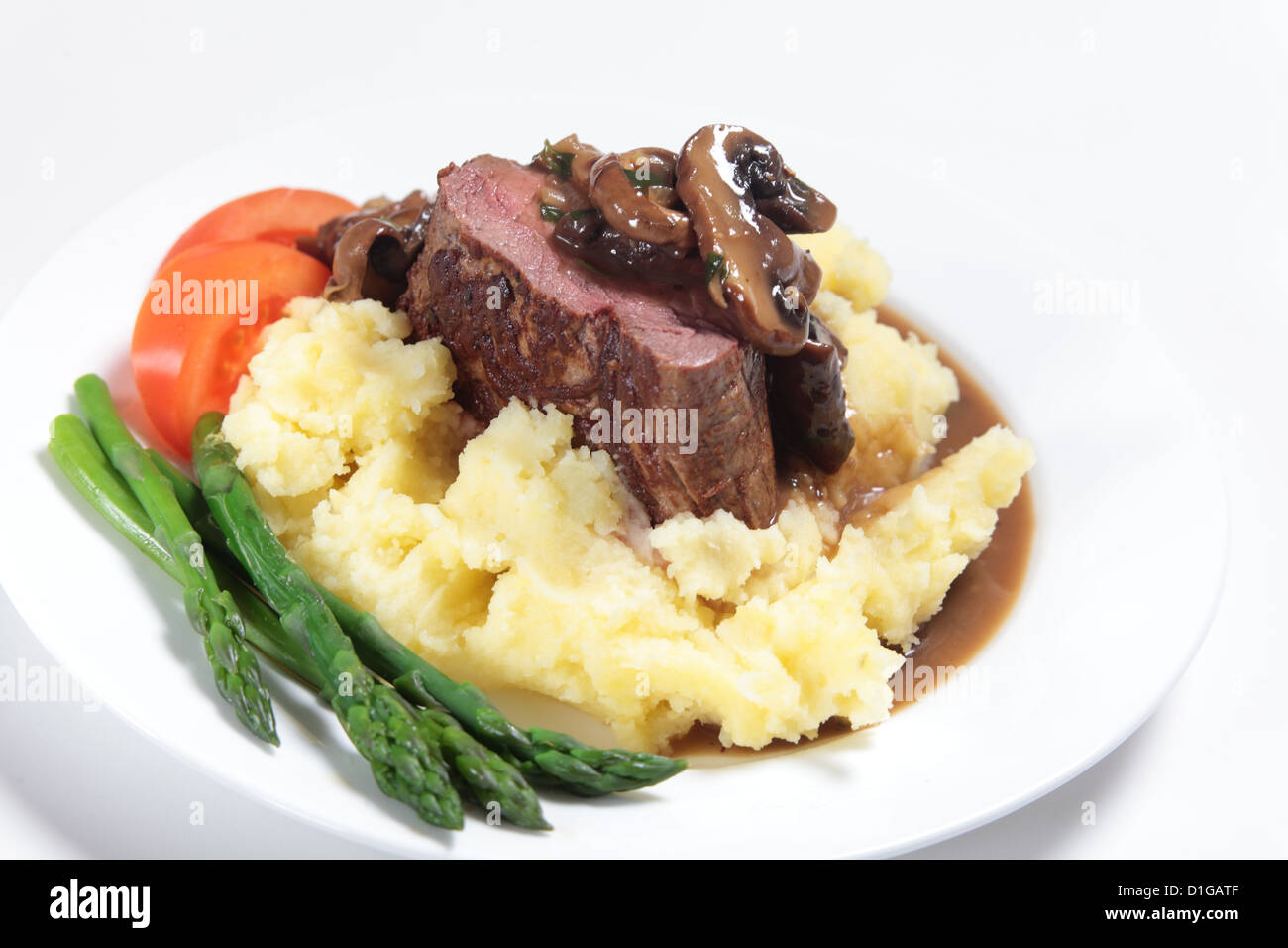 Chateaubriand beef tenderloin steak Stock Photo Alamy