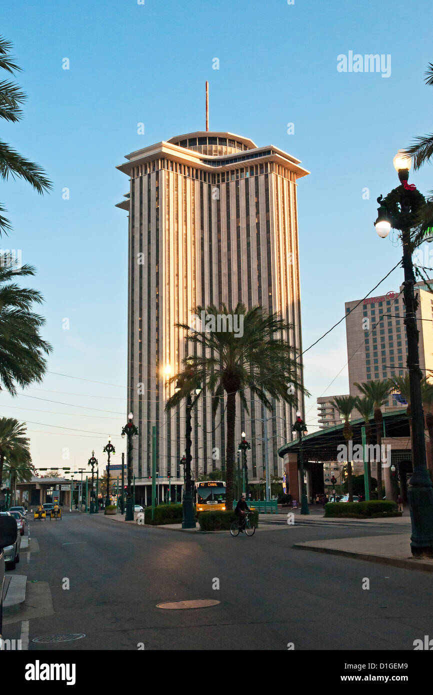 Hotel, Canal street, New Orleans, Louisiana, USA, North America Stock Photo