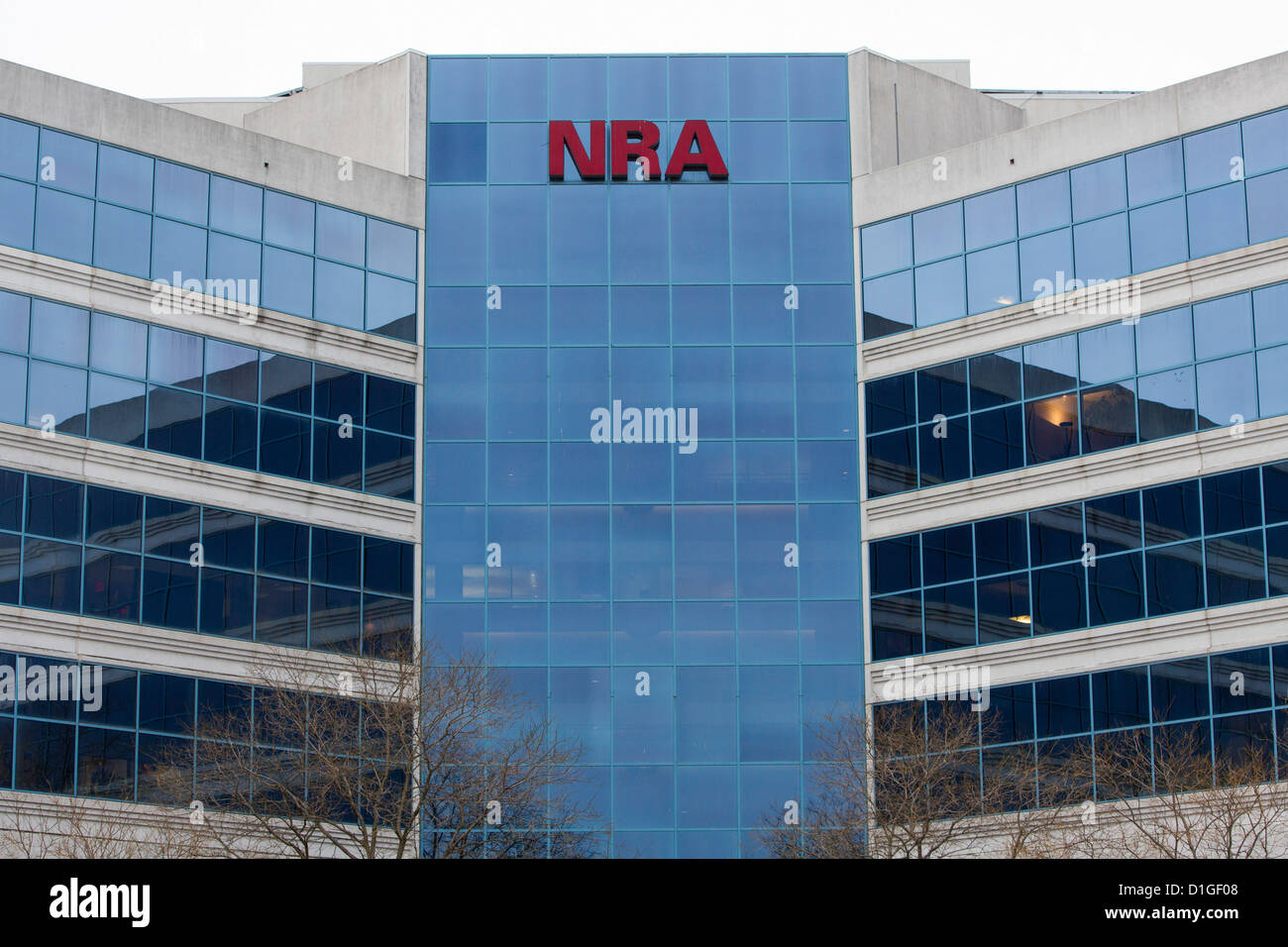 The headquarters of the National Rifle Association, also known as the NRA.  Stock Photo