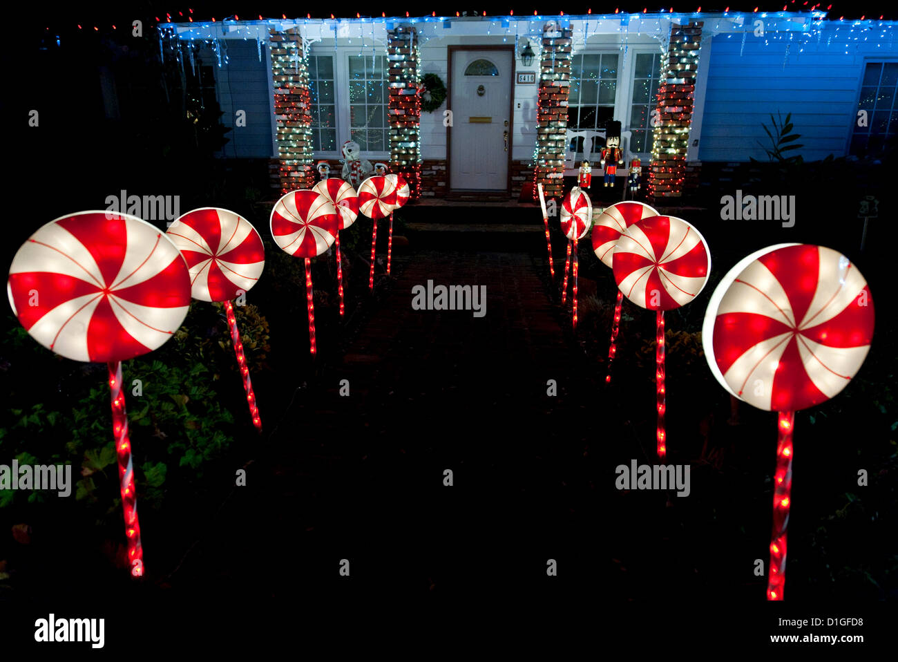 Candy cane lane los angeles hires stock photography and images Alamy