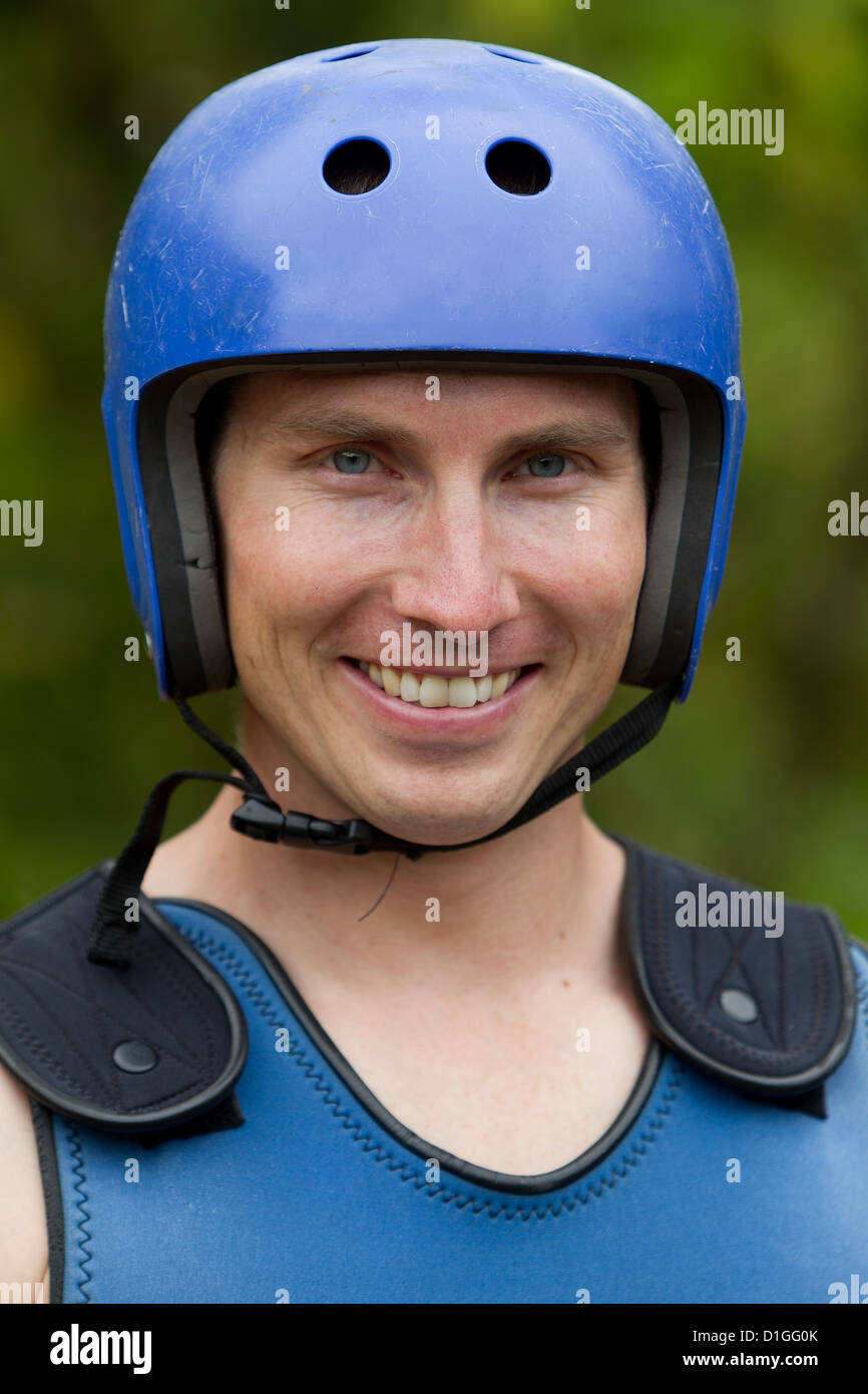 Adult Man Wearing Typical Water Sport Outfit Stock Photo Alamy