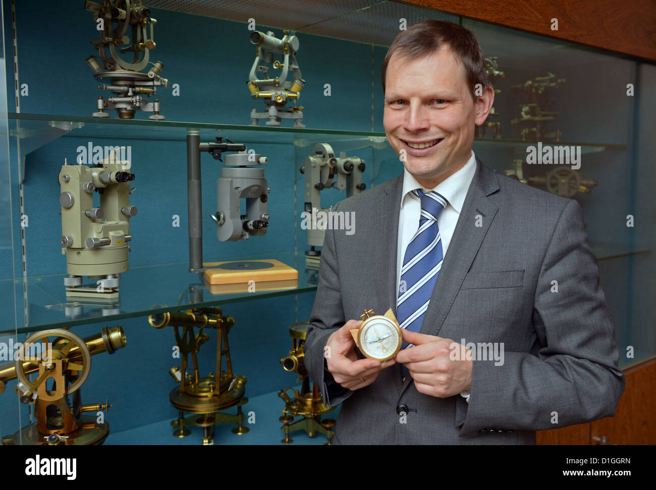 HansFriedrich Breithaupt, head of the German producer of surveying