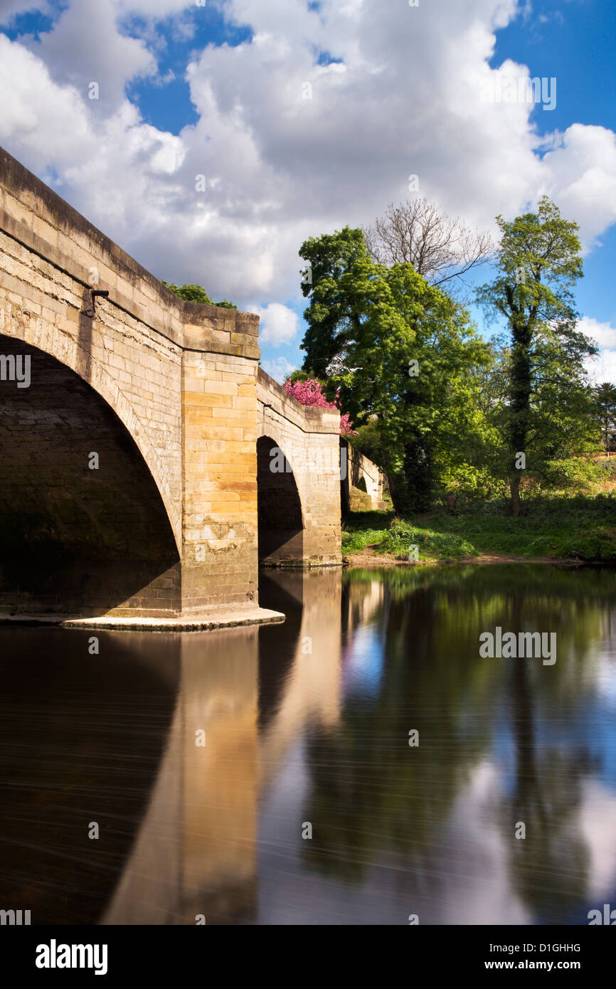 Bridge over the River Wharfe between Boston Spa and Thorp Arch, West