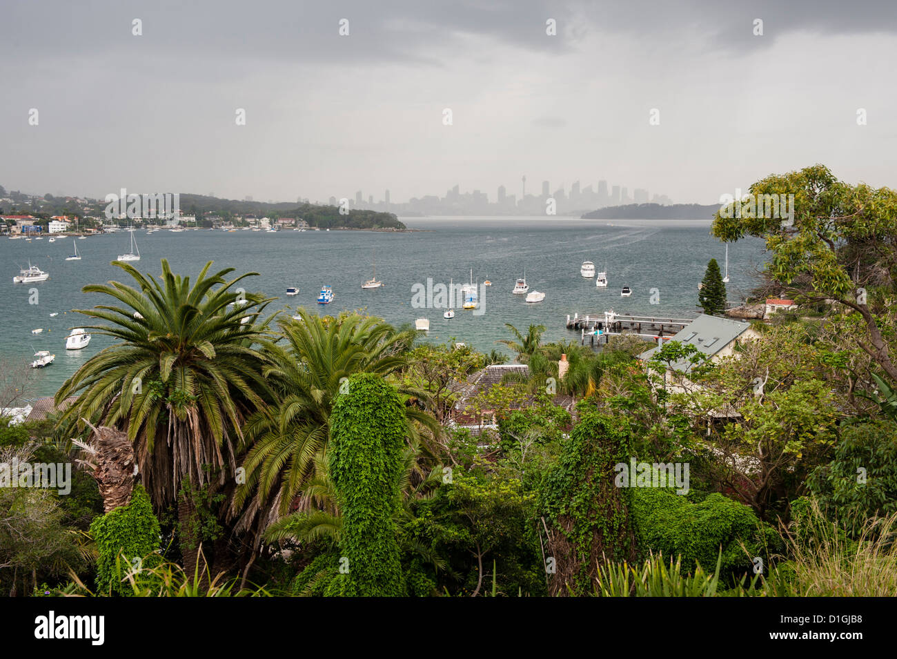 The walk along the sea front in the Eastern suburbs of Sydney is stunning with great views on the beaches and the Tasman Sea. Stock Photo