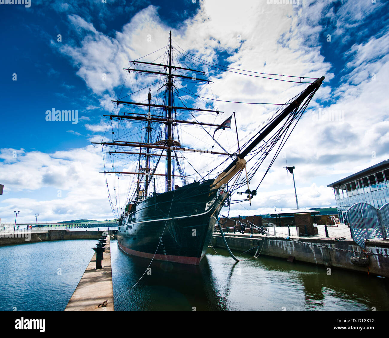 The RRS Discovery, Discovery Museum. Dundee, Scotland, United Kingdom, Europe Stock Photo