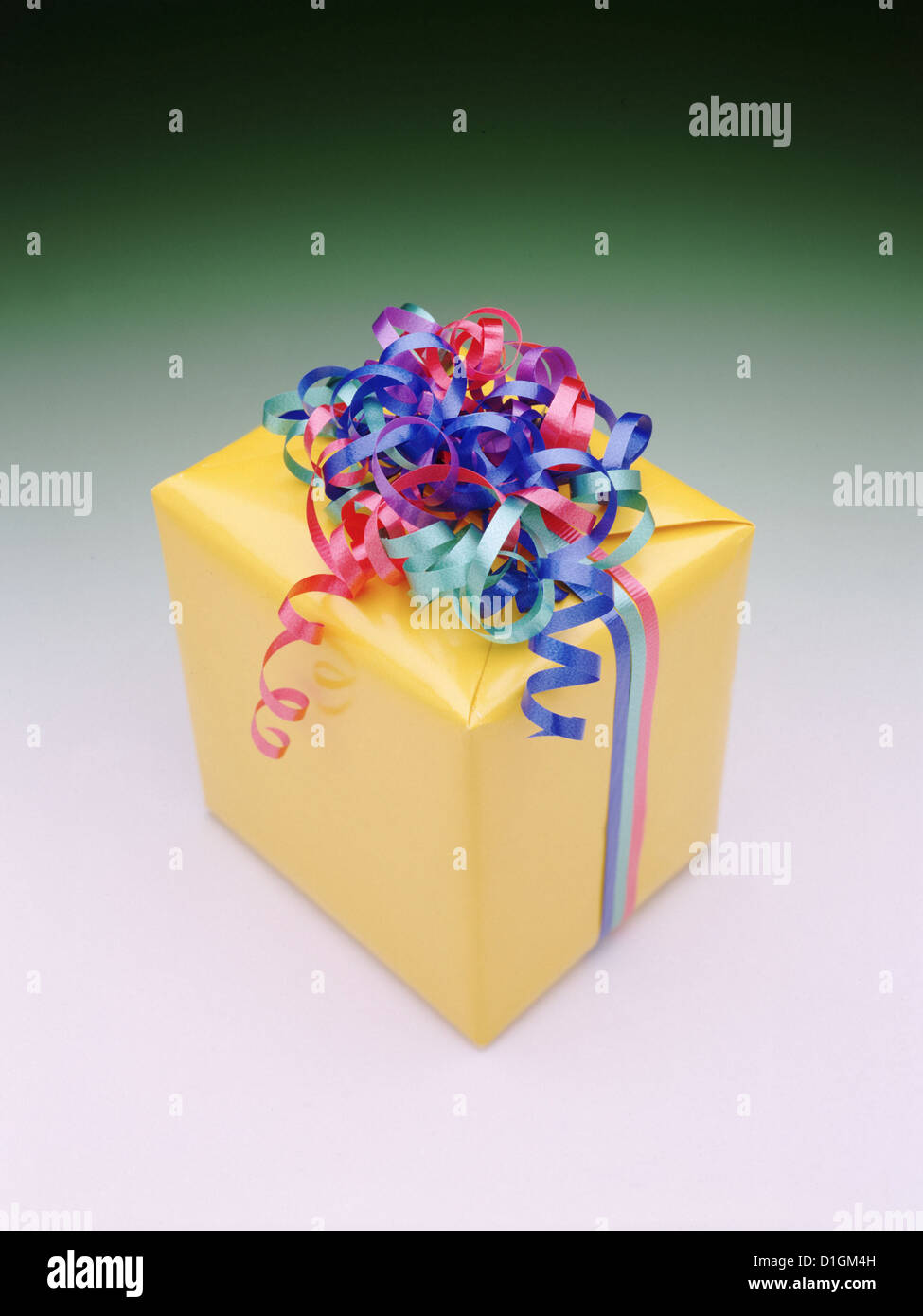 New Year gift package Stock Photo Alamy