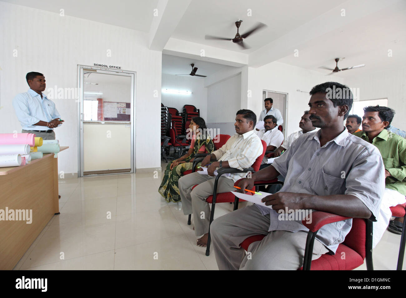 Mettupalayam, India, for training, micro-credit candidates Stock Photo