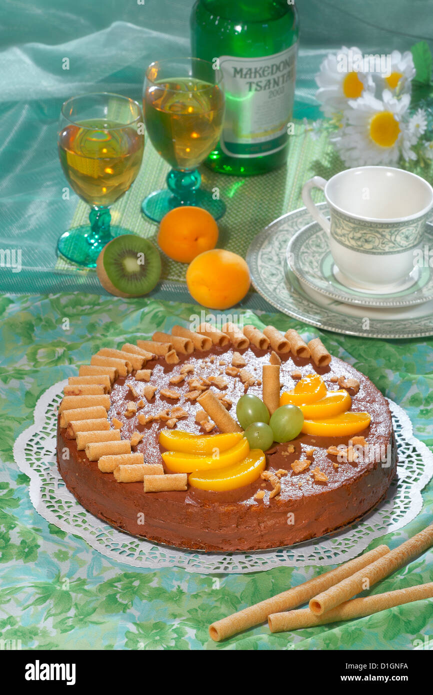 Chocolate Cake Stock Photo