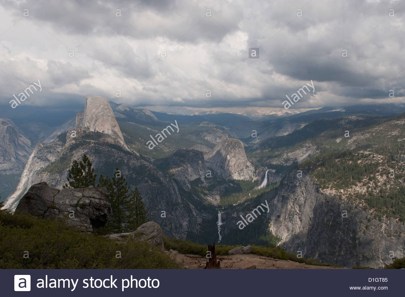 Yosemite Valley As Seen From Glacier Point National Park California Yosemite Valley As Seen From Glacier Point National Park California