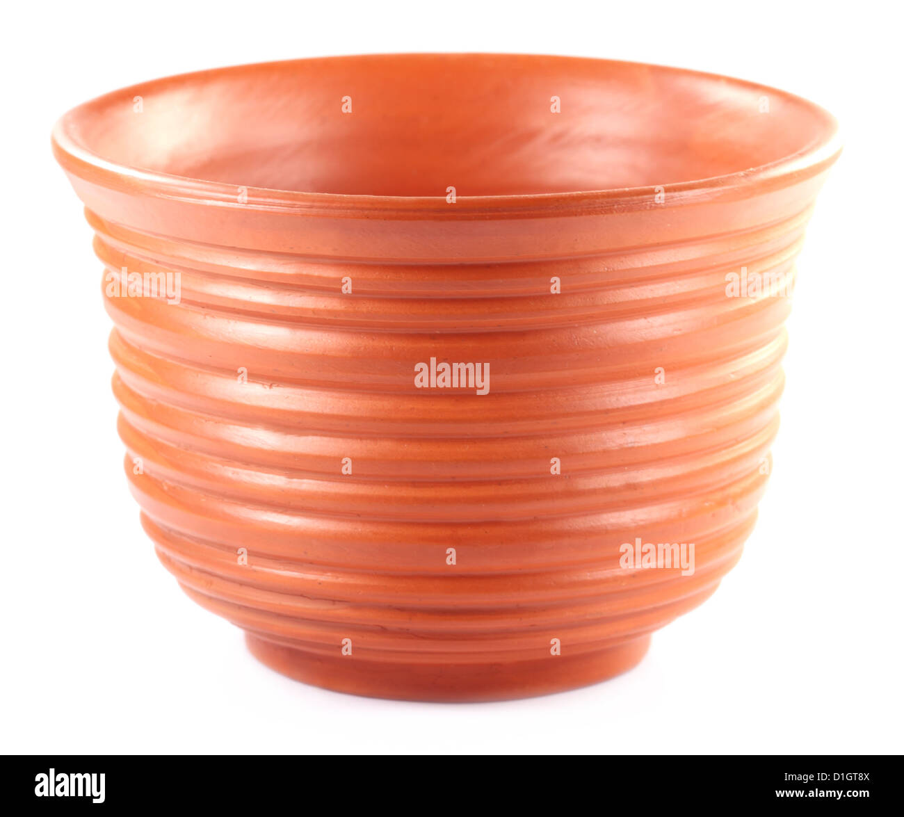 Clay pottery used as flower vase Stock Photo Alamy