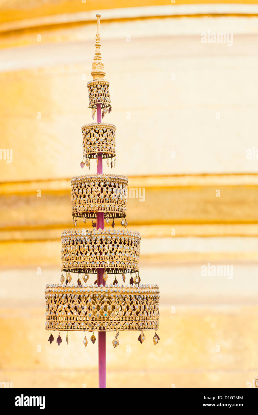 Gold details at Grand Palace, Bangkok, Thailand, Southeast Asia, Asia