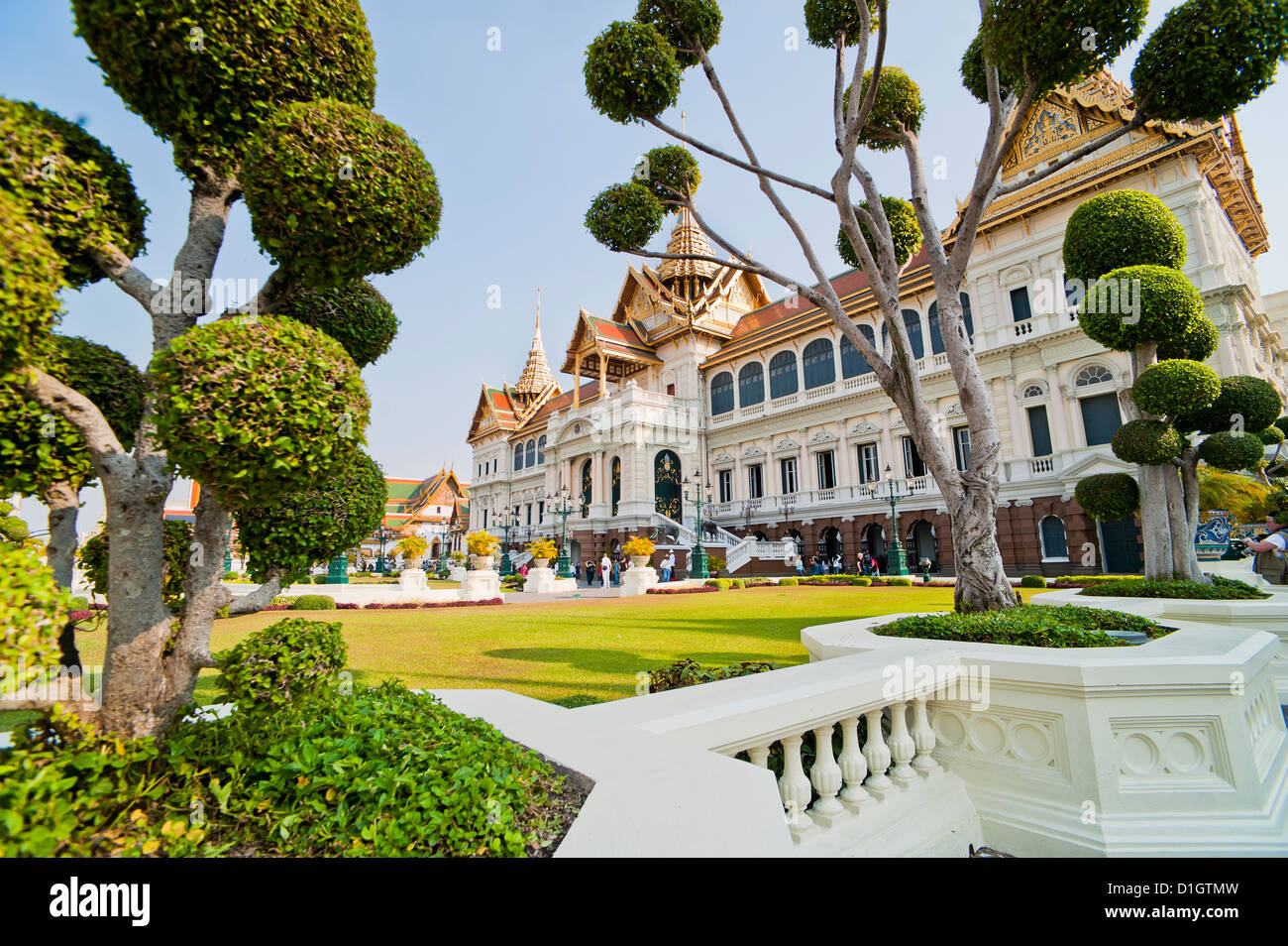 Chakri Maha Prasat Hall, Grand Palace, Bangkok, Thailand, Southeast Asia, Asia Stock Photo