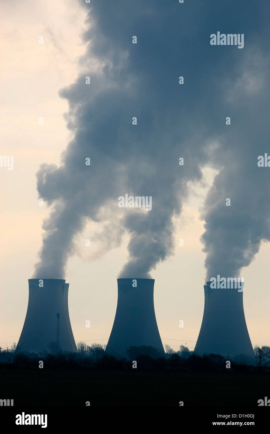 Eggborough Power Station Knottingley North Yorkshire England Stock Photo