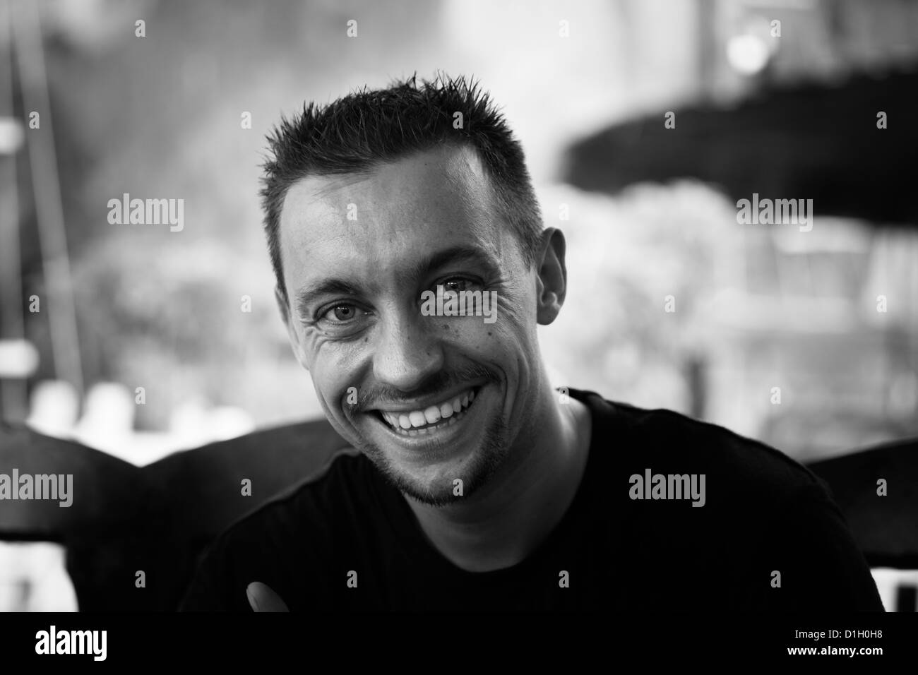 Cute black male Black and White Stock Photos & Images - Alamy