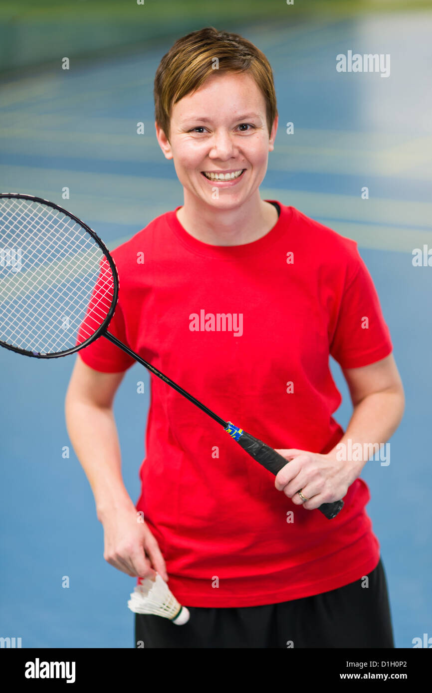 Badminton player hires stock photography and images Alamy