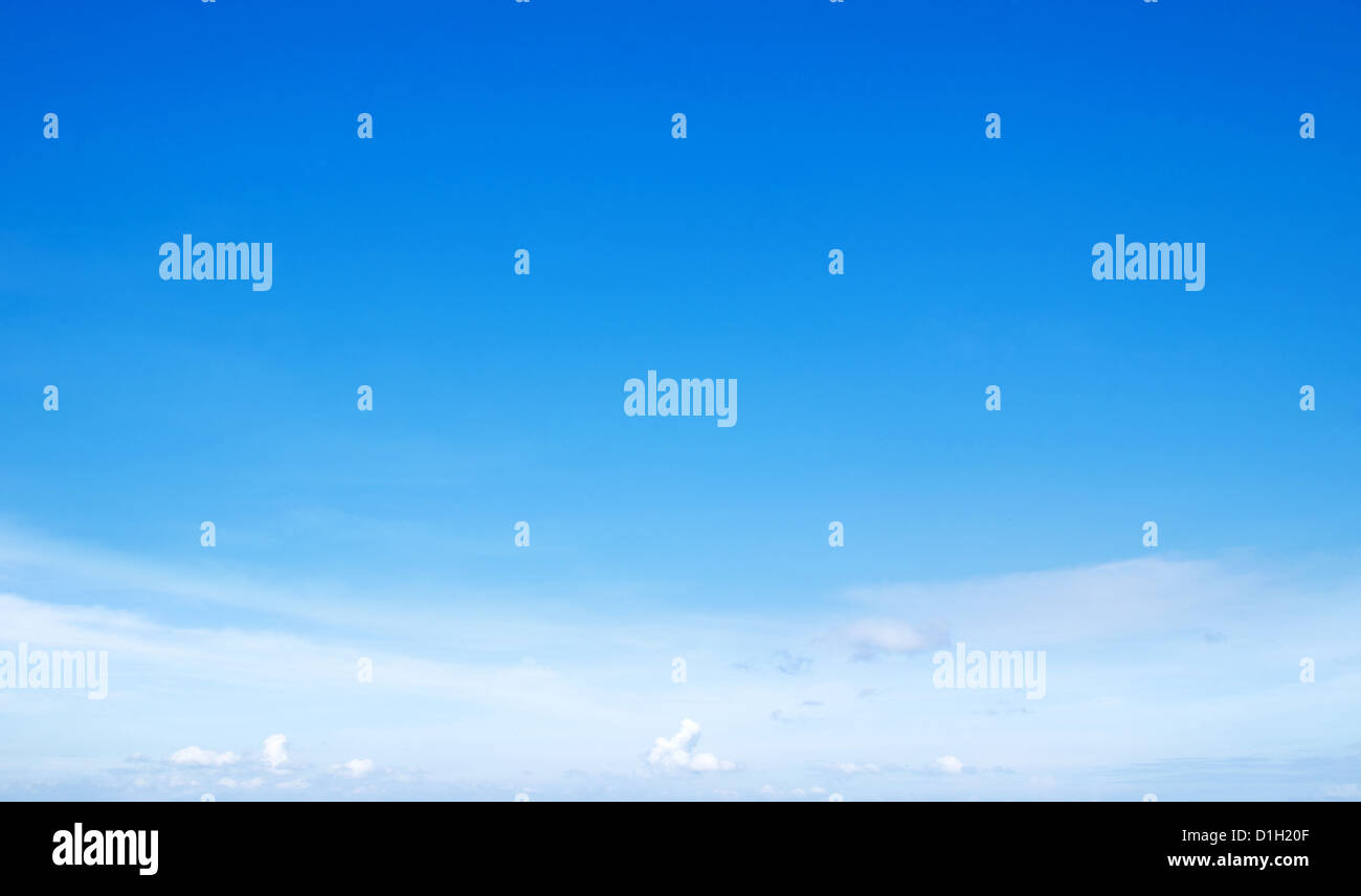 white clouds against blue sky Stock Photo - Alamy