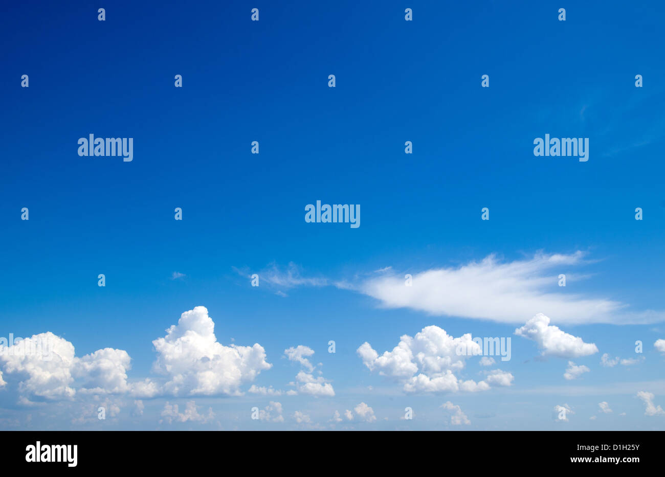 blue sky with clouds closeup Stock Photo - Alamy