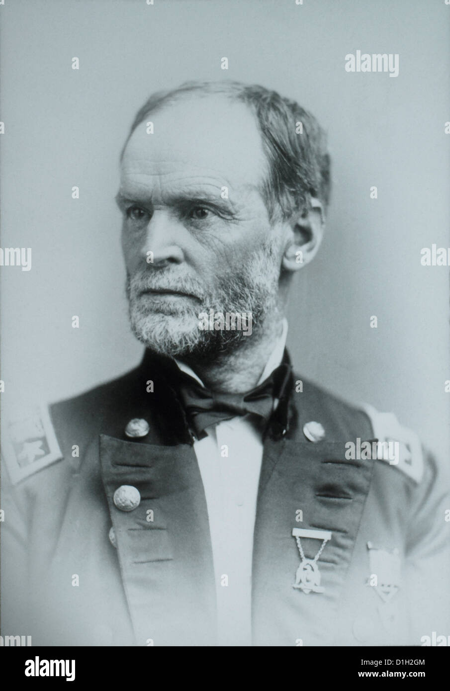 William Tecumseh Sherman (1820-1891), Union General During Civil War, Portrait, Circa 1880 Stock Photo