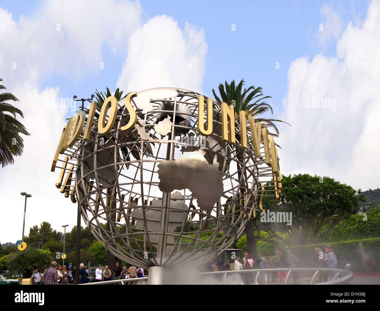 Attractions at the Universal Studios Theme Park in Hollywood Los Angeles California USA Stock