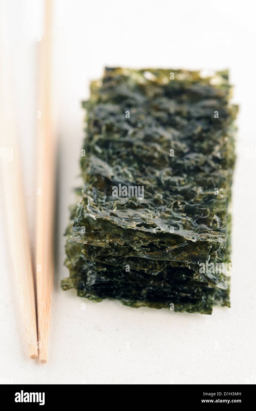Korea seaweed, korea food Stock Photo
