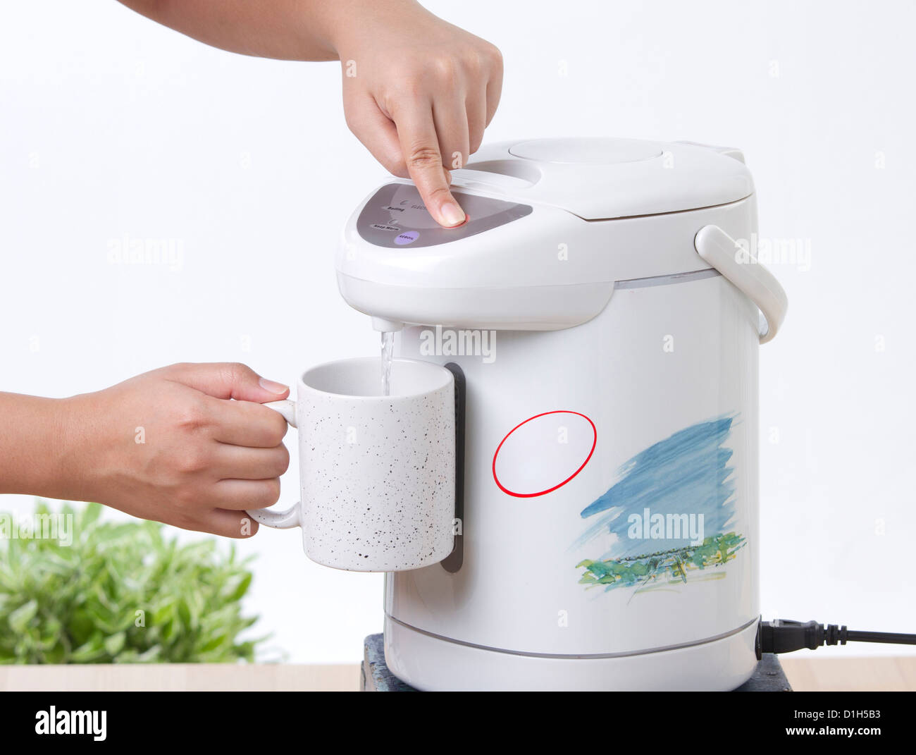 https://c8.alamy.com/comp/D1H5B3/pouring-hot-drinking-from-electric-water-boiler-pot-D1H5B3.jpg