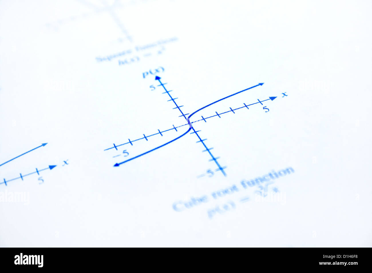 Mathematical rational functions on gray background Stock Photo - Alamy