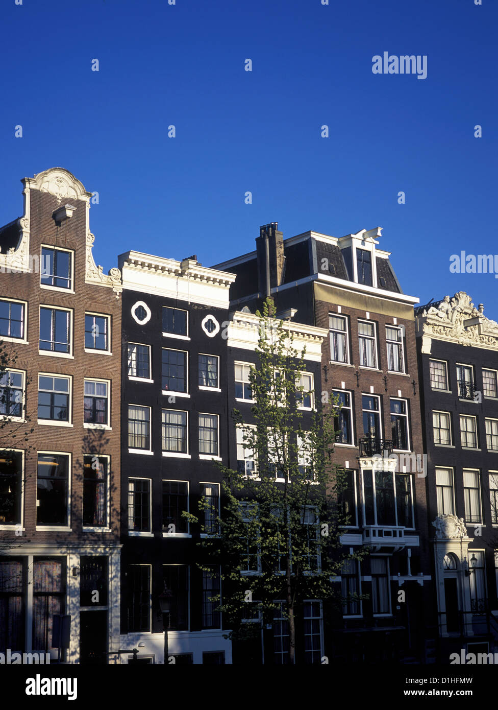 Netherlands, Amsterdam, Jordaan, canal side houses Stock Photo Alamy