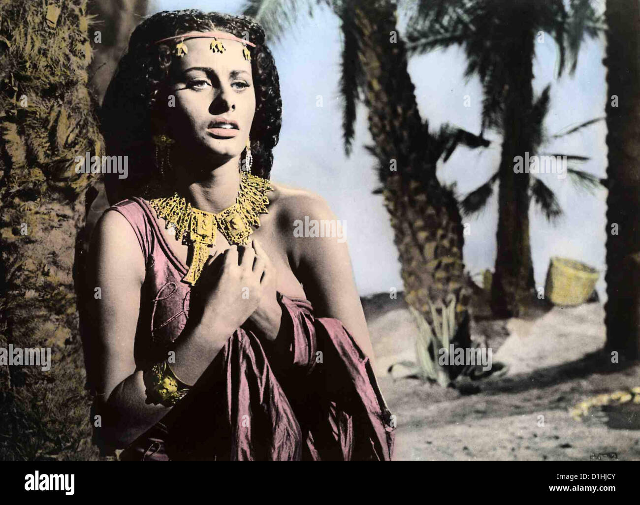 Aida  Aida  Sophia Loren Die aethiopische Koenigstochter Aida (Sophia Loren) muss als Sklavin der Prinzessin Amneris dienen. Stock Photo
