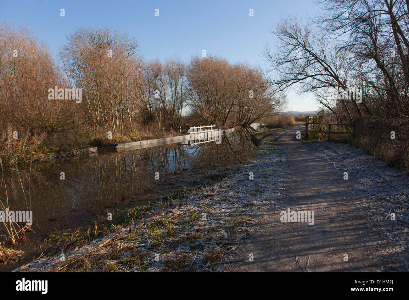 Grantham Canal Nottingham Stock Photo