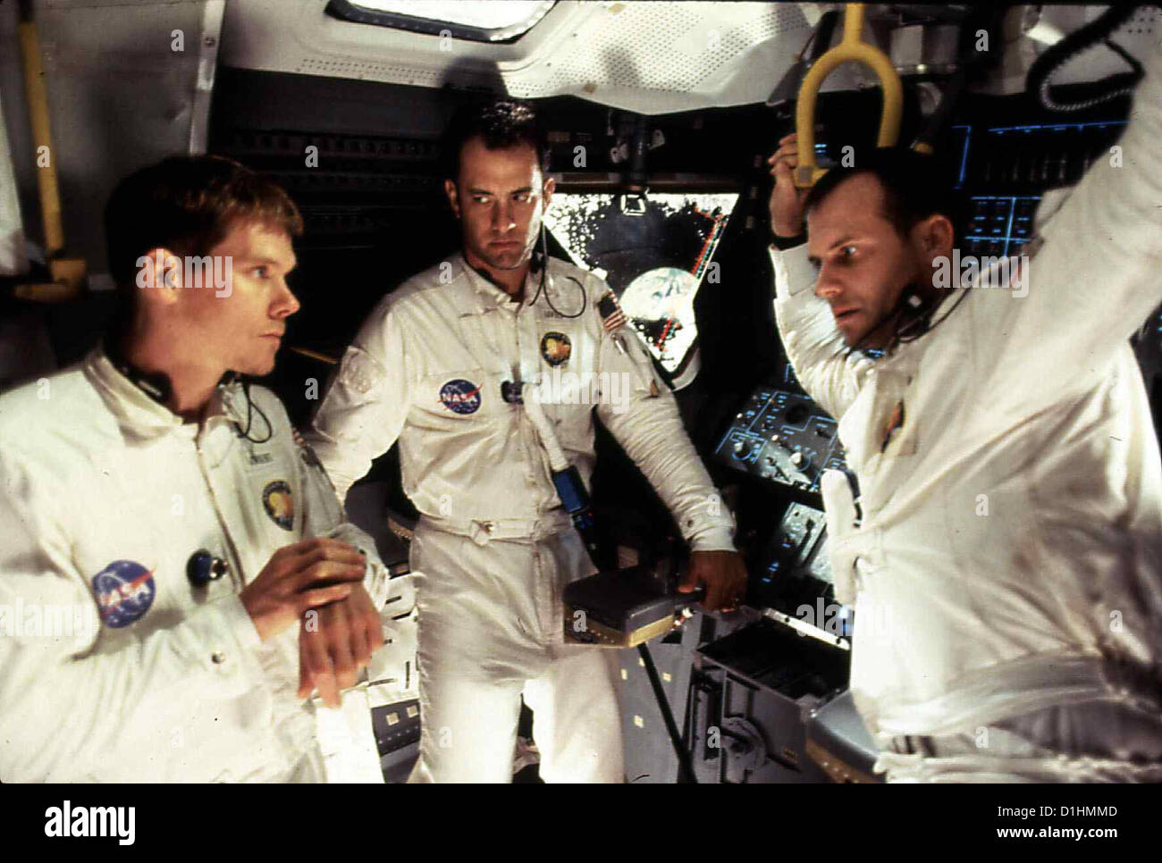 Apollo 13  Apollo 13  Kevin Bacon, Tom Hanks, Bill Paxton Jack Swigert (Kevin Bacon,l), Jim Lovell (Tom Hanks,m) und Fred Haise Stock Photo